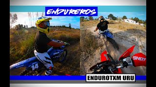 ENDUREROS Nacionales part 2 enduro yamaha honda [upl. by Nordine]