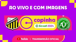 JOGO COMPLETO G NOVORIZONTINO X CHAPECOENSE SC  PRIMEIRA FASE  COPINHA SICREDI 2024 [upl. by Billen]