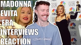 MADONNA  EVITA ERA INTERVIEWS REACTION [upl. by Alyehc]