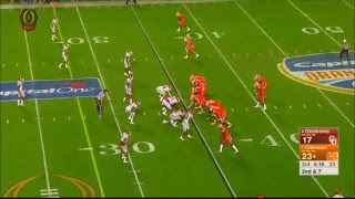 Deshaun Watson to Hunter Renfrow for touchdown  Orange Bowl [upl. by Noraha]