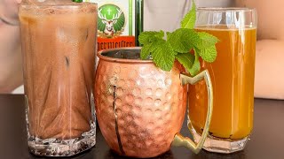 3 EINFACHE DRINKS MIT JÄGERMEISTER 🦌🍹 [upl. by Karwan]