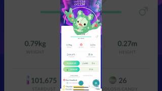 Evolving a solosis in pokemongo pokemon pokemongo shinypokemon pokemongosafarizone pokemon [upl. by Sialac475]