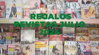 REGALOS REVISTAS JULIO 2024🎁 regalos RITUALS OLAPLEX Y MÁS [upl. by Ytirev987]