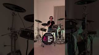 Midnight Sky By Miley Cyrus drumcover mileycyrus viralvideo [upl. by Amund]