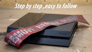 PlayStation 4 cleaning tutorial  fix your loud fan [upl. by Atnad968]