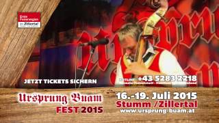 Ursprung Buam  Werbespot Fest 2015 [upl. by Tterrab]