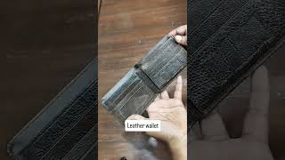 Leather wallet wallet viral reels walletsnbags shorts shopping retailshop mumbai shopnow [upl. by Ettelracs]