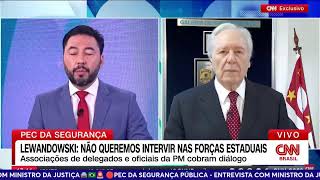 🔴PEC DA SEGURANÇA PÚBLICA  ENTREVISTA COM MINISTRO DA JUSTIÇA🚔🇧🇷🚨 [upl. by Cherianne]