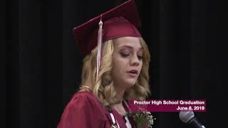 Proctor High School Graduation 2019 [upl. by Shig]