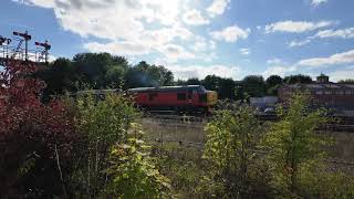 0K10 1700 Coleham Lmd to Basford Hall Yard Fl 14122024 Class67027 Class37405 [upl. by Topping]