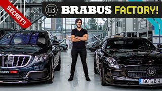 Brabus Factory Loudest Fastest Widest Custom AMG Beasts [upl. by Cesare]