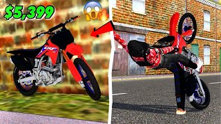 I BOUGHT A BRAND NEW CRF150R 2022 ON MX BIKES INSANE VR DAY🤑WATCH TILL END [upl. by Gitlow]