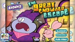 Chowder The Great Chowder Escape  Chowder Is Not A Hugger Cartoon Network Games [upl. by Plate]