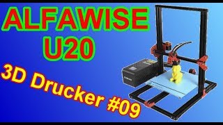 Alfawise U20  3D Drucker  Der Schöne [upl. by Nami]