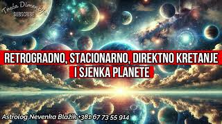 Šta znači retrogradno stacionarno direktno kretanje i sjenka planete [upl. by Rance609]