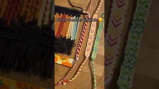 October wrap up 😊🪢handmade friendshipbraclets macrame knots [upl. by Asp]