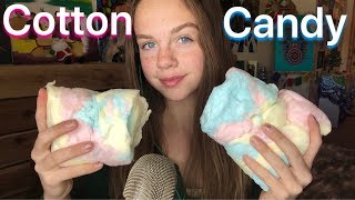 ASMR Cotton Candy Mukbang  TEA [upl. by Norrahs]