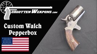 Custom CutDown Walch 10Shot Pepperbox Revolver [upl. by Ylime]