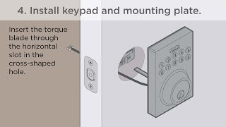 264 Electronic Deadbolt Installation [upl. by Sheng]