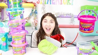 EXTREME CHRISTMAS SLIME MAKEOVER ON MY STORE BOUGHT SLIMES BUCKETS  Slimeatory 4994 [upl. by Reivad255]