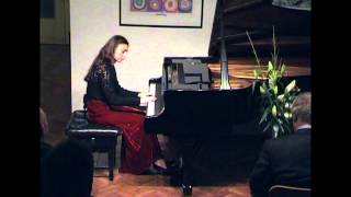 Mozart Sonata in A Major K331  1st mov  Stefania Passamonte [upl. by Nnahoj]