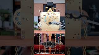 Westminster Chimes Grandfather Clock  Franz Hermle Movement 451053 H 94cm66000 [upl. by Zahc]