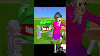 Scary Teacher 3D vs Face Wash Foam Bubble Face Morphing Nice or Error Challenge Tani Win shorts [upl. by Pansir]