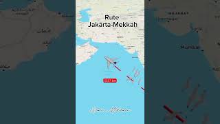 Rute Jakarta Mekkah Pesawat short [upl. by Einnoj]