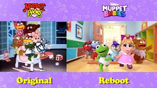 MUPPET BABiES SidebySide COMPARISON Original vs Reboot Intro [upl. by Tades]