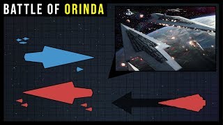 The BATTLE OF ORINDA amp the End of the GALACTIC CIVIL WAR  Star Wars Battle Breakdown [upl. by Yellhsa]