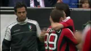 Pippo Inzaghi  Ultimo gol HD [upl. by Ayama]