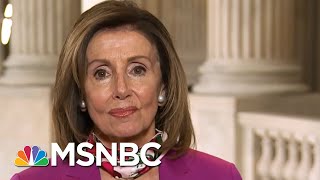 Speaker Pelosi Says Trump’s Executive Order Fell ‘Sadly And Seriously Short’  Deadline  MSNBC [upl. by Nywled]