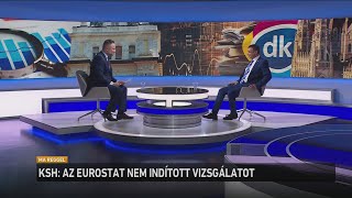 KSH az Eurostat nem indított vizsgálatot [upl. by Nosnirb]