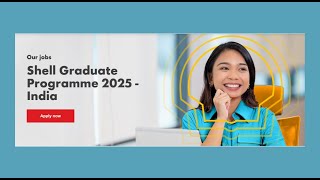 Shell Graduate Programme 2025 – India [upl. by Rossi]