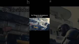 La calculadora en horizontal Be like shorts calculator videoshort [upl. by Mainis49]