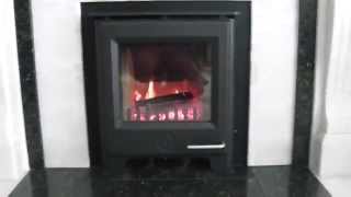 Woodwarm Fireblaze 5kw Inset Defra stove [upl. by Aicelet480]