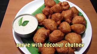 MYSORE BONDA IN KANNADA ಮೈಸೂರ್ ಬೋಂಡಾಮಂಗಳೂರು ಬಜ್ಜಿ ಗೋಳಿ ಬಜೆ ENGLISH SUBTITLES [upl. by Ariahay604]