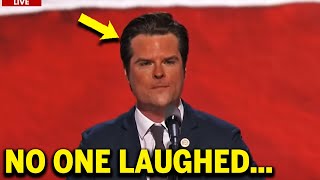 Matt Gaetz SHUNNED by RNC as Speech BOMBS [upl. by Aeneus904]