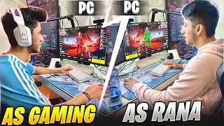 As Gaming Vs As Rana Pc Vs Pc Clash Squad Gameplay 10000 Diamonds Challenge  Garena Free Fire [upl. by Nottage]