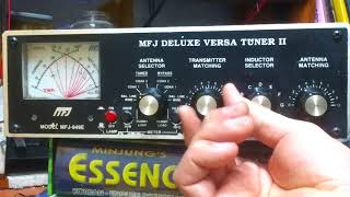 MFJ949E Antenna Tuner [upl. by Anaidni]