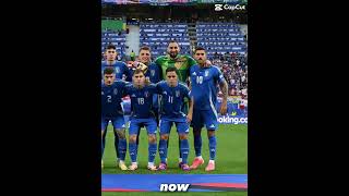 Italy team now vs old [upl. by Cowey]