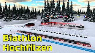 NGL Biathlon Hochfilzen Arena [upl. by Eive]