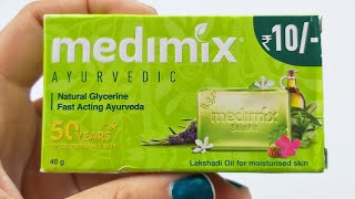 Medimix Ayurvedic Natural Glycerine Soap Review  All About Life [upl. by Yruama625]