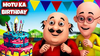 motupatlu Cartoon  Motu Ka Birthday  EP 70  Kids Only [upl. by Prisilla]