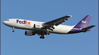 Rare Airbus A300 F4605R  Fedex A306 [upl. by Phares]