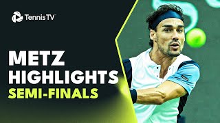 Humbert Takes on Fognini Shevchenko Faces Herbert  Metz 2023 Highlights Day 5 [upl. by Notrom]