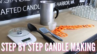 Step by step candle making  A visual candle making guide for everyone [upl. by Renee223]