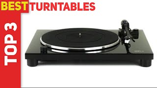 3 Best Turntables 2022 [upl. by Notsob]