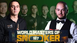 LIVE Ronnie OSullivan vs Luca Brecel Final World Masters of Snooker 167 League 2024 score update [upl. by Cerell]