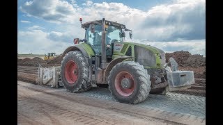 🚜 CLAAS AXION 950  STABILISATION DE SOL MAFREWA SERVICES [upl. by Danica547]